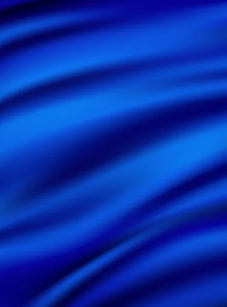 Textura abstrata, seda azul — Fotografia de Stock