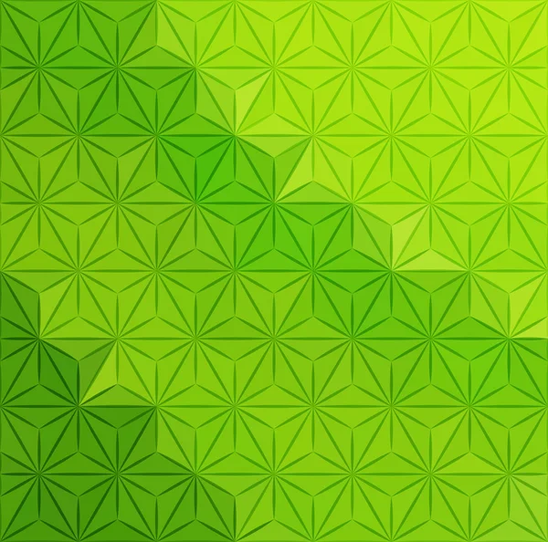 Абстрактный зелёный треугольник — стоковый вектор
