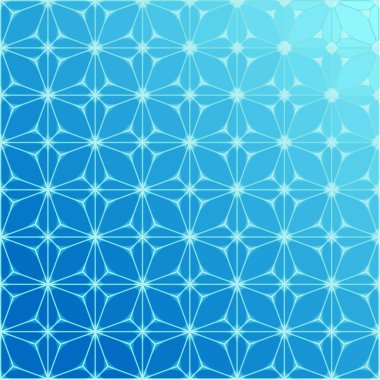 Mavi geometrik arka plan