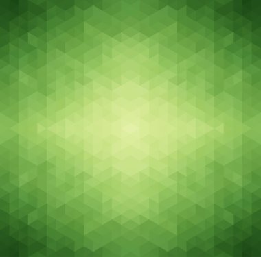 soyut yeşil üçgen arka plan