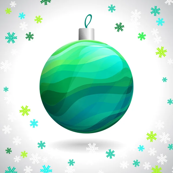 Christmas Ball — Stock Vector