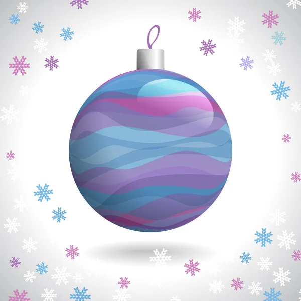 Christmas Ball — Stock Vector