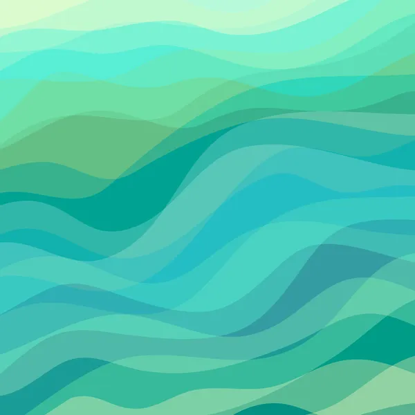 Abstract Wavy Background — Stock Vector