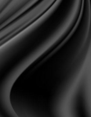 soyut doku, siyah ipek