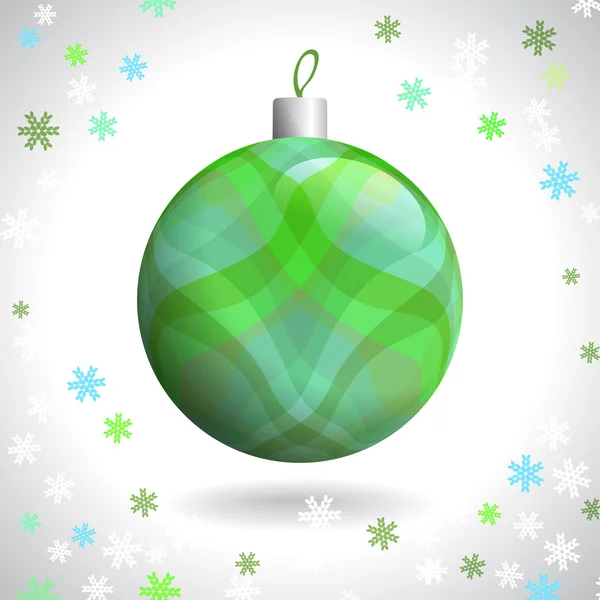 Christmas Ball — Stock Vector