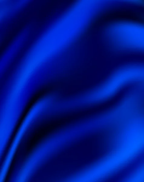 Textura abstrata, seda azul — Fotografia de Stock