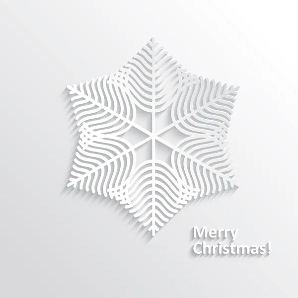 Design Snowflake — Stock Vector