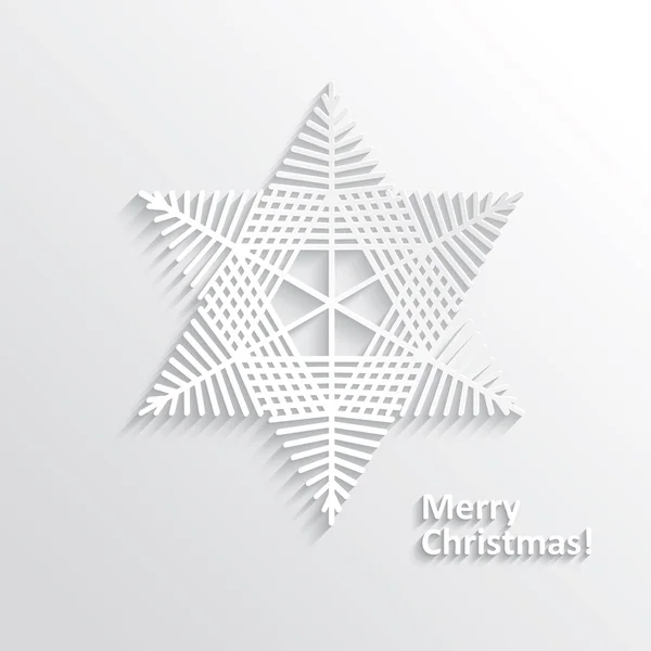 Diseño copo de nieve — Archivo Imágenes Vectoriales