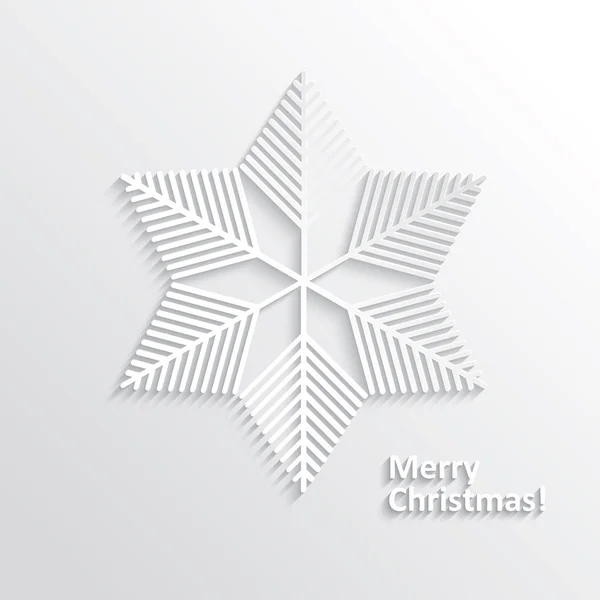 Design Snowflake — Stock Vector