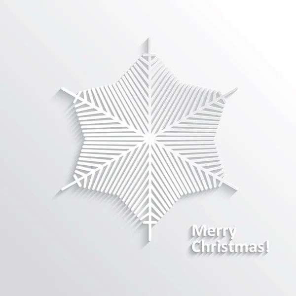 Design Snowflake — Stock Vector