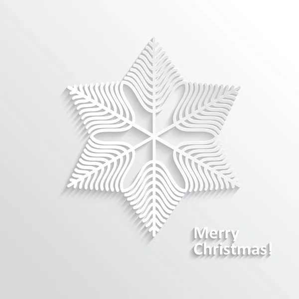 Design Snowflake — Stock Vector