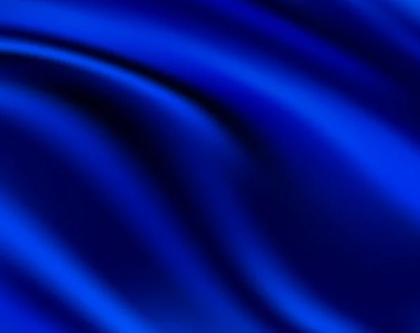 Absztrakt textúra, kék selyem — Stock Fotó