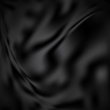 Black Abstract Silk Background