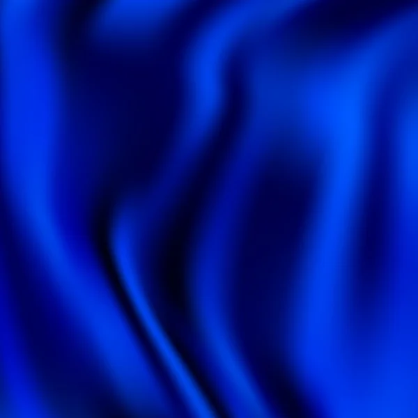 Absztrakt textúra, kék selyem — Stock Fotó