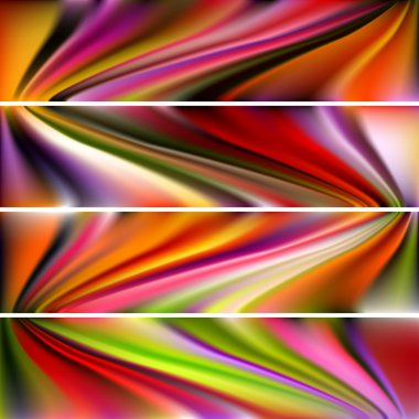 vektör yatay banner