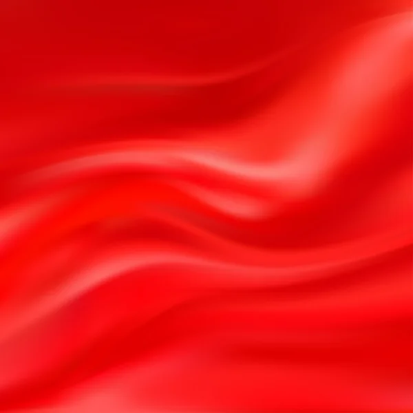 Textura vetorial abstrata, seda vermelha — Vetor de Stock