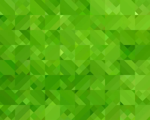抽象的绿色三角形背景 — 图库矢量图片