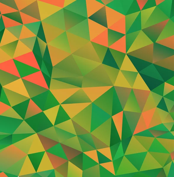 Abstrakt grön triangel bakgrund — Stock vektor