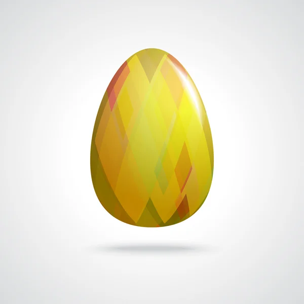 Golden Easter Egg — Stock Vector