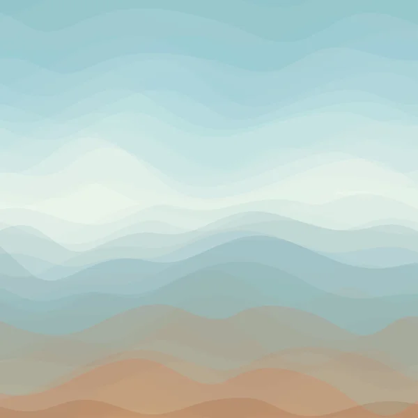 Fondo ondulado de color vectorial abstracto — Vector de stock