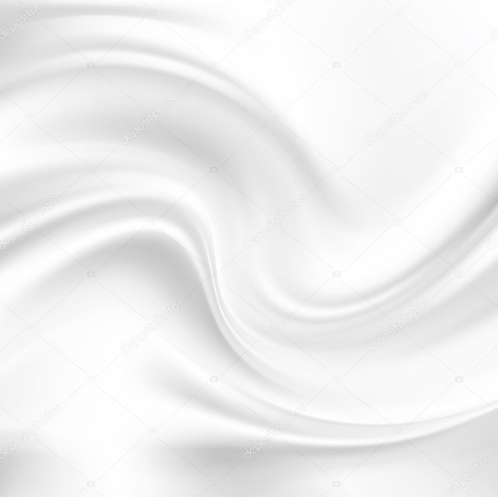 Abstract Vector Texture, White Silk