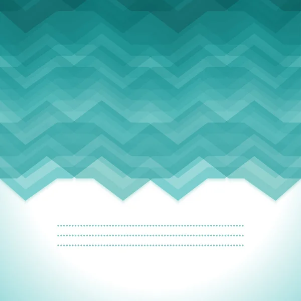 Turquoise abstracte retro vector achtergrond — Stockvector