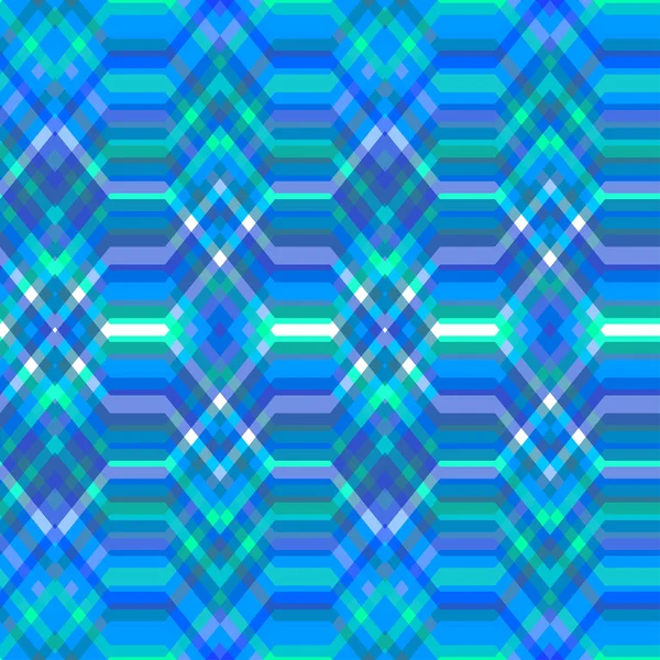 シームレスなブルー抽象的なレトロなベクトルの背景 — ストックベクタ