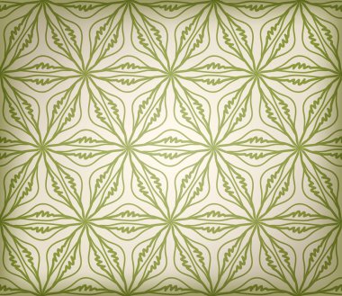 Dikişsiz soyut el çizilmiş vektör desen