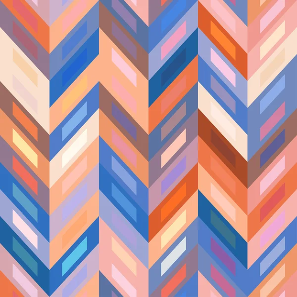 Color sin costura Abstracto Zigzag Vector Fondo — Vector de stock