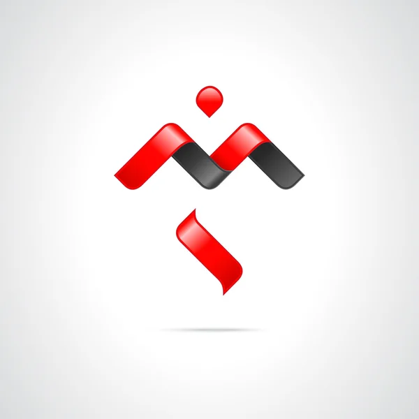 Abstrakte Vektor Logo Design-Vorlage — Stockvektor