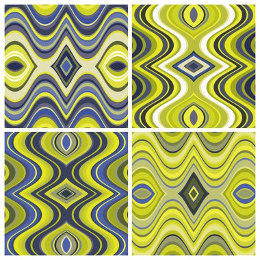 vektör sorunsuz dalgalı arka kümesi