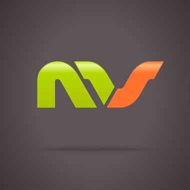 soyut vektör logo tasarım şablonu