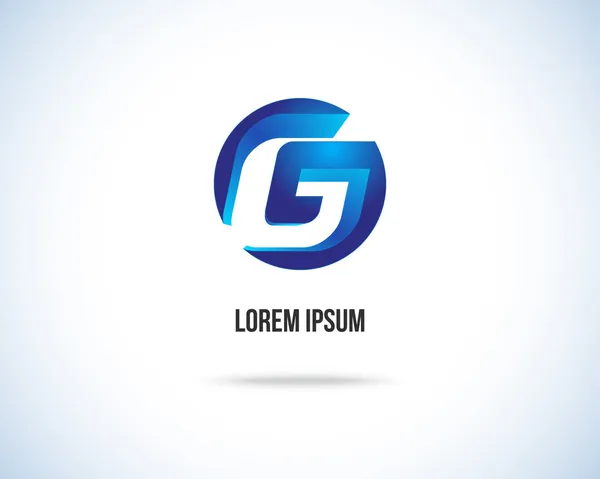 soyut vektör logo tasarım şablonu