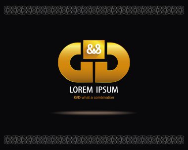 soyut vektör logo tasarım şablonu