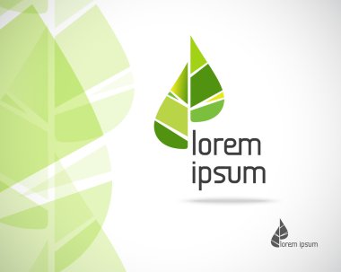 Eko yaprak logosu