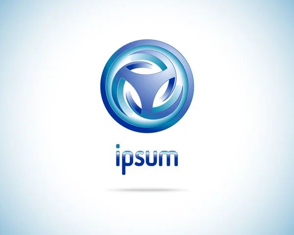 soyut vektör logo tasarım şablonu
