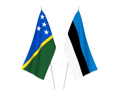 Solomon Adaları ve Estonya bayrakları