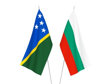 Bulgaristan ve Solomon Adaları bayrakları