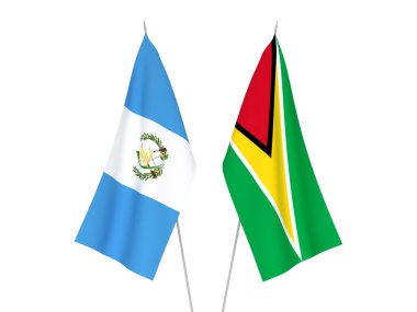 Kooperatif Guyana Cumhuriyeti ve Guatemala bayrağı