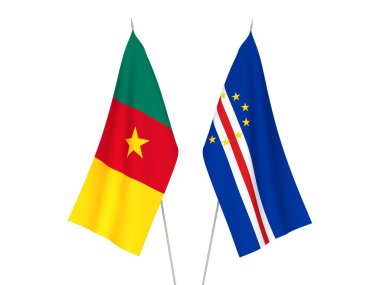 Cabo Cumhuriyeti Verde ve Kamerun bayrakları