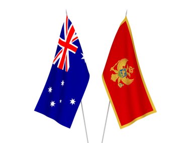 Avustralya ve Orta Afrika Cumhuriyeti bayrakları