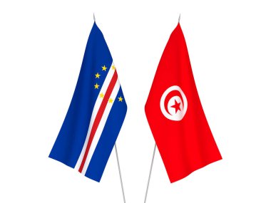Cabo Cumhuriyeti Verde ve Tunus bayrağı