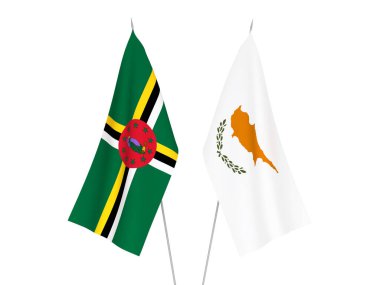Dominica ve Kıbrıs bayrakları