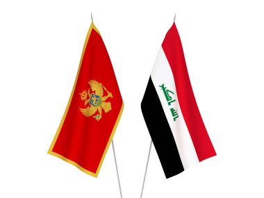 Irak ve Orta Afrika Cumhuriyeti bayrakları