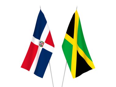 Jamaika ve Dominik Cumhuriyeti bayrakları