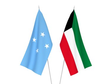 Kuveyt ve Mikronezya Birleşik Devletleri bayrakları