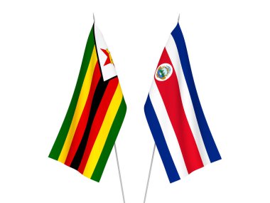 Zimbabwe ve Kosta Rika bayrakları
