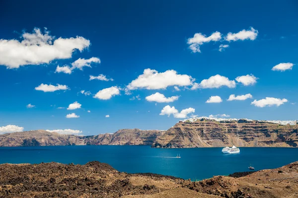 Vista mare sulle isole greche — Foto Stock