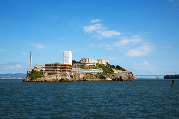 Alcatraz island in San Francisco bay, California — Stock Photo, Image