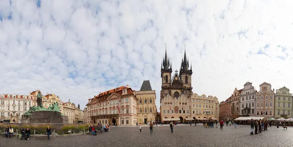 Eski Şehir Meydanı, Prag panorama — Stok fotoğraf